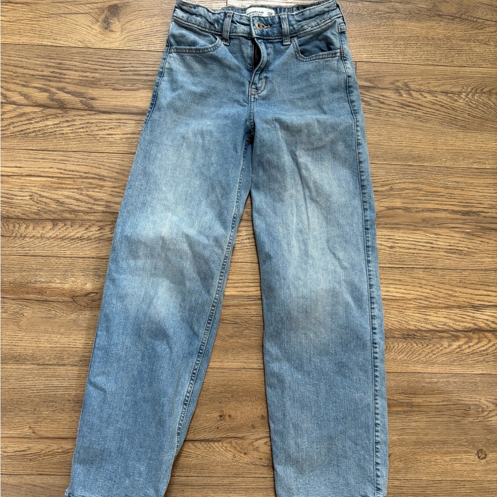 Abercrombie kids 11/12 LONG wide leg jeans